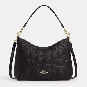 Coach NWT Laurel Shoulder Bag In Signature Leather - Factory sealed